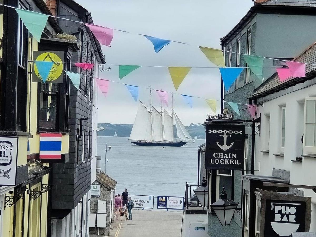 Puffin. Comfortable Annexe Central Falmouth Exteriör bild